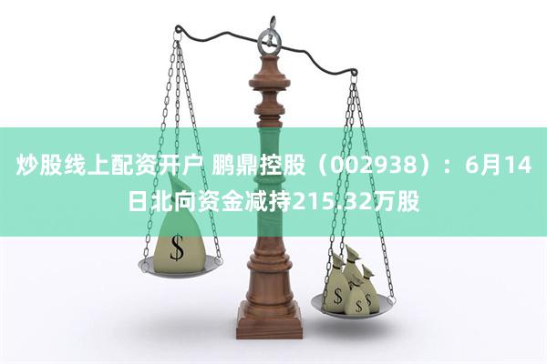 炒股线上配资开户 鹏鼎控股（002938）：6月14日北向资金减持215.32万股