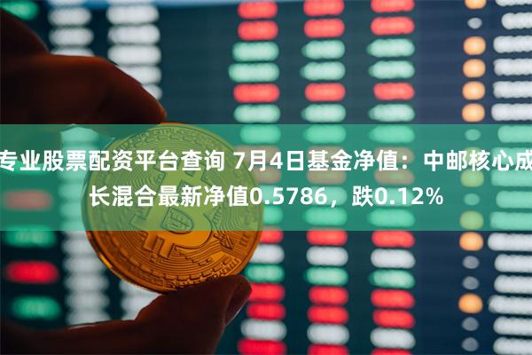 专业股票配资平台查询 7月4日基金净值：中邮核心成长混合最新净值0.5786，跌0.12%